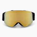 Occhiali da sci Red Bull SPECT Soar Photo nero/marrone con cromatura oro x 2