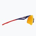 Occhiali da sole Red Bull SPECT Mark blu/marrone con specchio rosso arancione 4