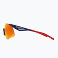 Occhiali da sole Red Bull SPECT Mark blu/marrone con specchio rosso arancione 5