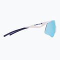 Occhiali da sole Red Bull SPECT Mark bianco/fumo con specchio blu 4
