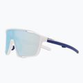 Occhiali da sole Red Bull SPECT Kraft bianchi/fumé con specchio blu 3