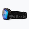Occhiali da sci Red Bull SPECT Bent Photo nero/azzurro con cromatura blu x 4