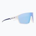 Occhiali da sole Red Bull SPECT Daft bianco/fumo con specchio blu