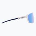 Occhiali da sole Red Bull SPECT Daft bianco/fumo con specchio blu 4