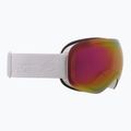 Maschera da sci Red Bull Spect Bent matt white/red with pink purple mirror