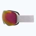 Maschera da sci Red Bull Spect Bent matt white/red with pink purple mirror 2