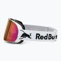 Maschera da sci Red Bull SPECT Rush matt white/red with pink purple mirror 4