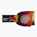 Maschera da sci Red Bull SPECT Soar Photo matte black/brown with red chrome x