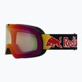 Maschera da sci Red Bull SPECT Soar Photo matte black/brown with red chrome x 2