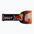 Maschera da sci Red Bull SPECT Soar Photo matte black/brown with red chrome x 3