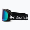 Maschera da sci Red Bull SPECT Rush matt black/brown with green mirror 4