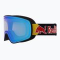 Maschere da sci Red Bull SPECT Rush Photo matte black/light blue with blue chrom x 2