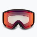 Maschera da sci Red Bull SPECT Jibb Photo matt black/brown with red chrom x 2