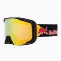 Maschera da sci Red Bull SPECT Jibb matt black/smoke with yellow mirror 2