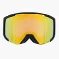 Maschera da sci Red Bull SPECT Jibb matt black/smoke with yellow mirror 5