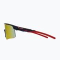 Occhiali da sole Red Bull SPECT Riddle blu scuro/rosso con specchio rosso 5