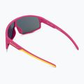 Occhiali da sole Red Bull SPECT Dash neon pink/smoke with pink-yellow mirror 2