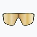 Occhiali da sole Red Bull SPECT Daft matt metallic olive/ brown with gold mirror 3