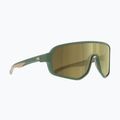 Occhiali da sole Red Bull SPECT Froth matt olive/ smoke with gold mirror