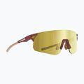 Occhiali da sole Red Bull SPECT Ricky IB matt metallic mauve/ brown with gold mirror
