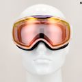 Occhiali da sci Julbo Shadow Reactiv ad alto contrasto bianco/rosa flash 8