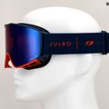 Occhiali da sci Julbo Alpha blu/rosso/rosso/blu flash 7