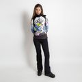 Felpa donna Sportalm Bonny Print nero 3
