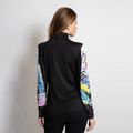 Felpa donna Sportalm Bonny Print nero 4