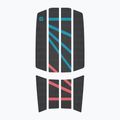 DUOTONE Team Front 2022 kiteboard pad grigio scuro/stripes