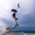 DUOTONE Kite Rebel SLS 2022 grigio/rosso corallo 5