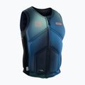 Gilet di sicurezza ION Collision Core Front Zip blu sfumato da uomo