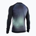 Maglia a maniche lunghe da uomo ION Lycra Maze blu sfumato per il nuoto 2