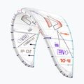 Aquilone da kitesurf Duotone Evo SLS Concept Blue undyed