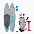 Set tavola SUP gonfiabile DUOTONE iSUP Raven Air SLS 12'6 2026 light grey