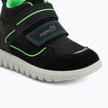 Scarpe Superfit Sport7 Mini per bambini nero/verde chiaro 7
