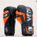 Guanti da boxe Venum Elite blu/argento/arancione 7