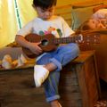 Maglietta per bambini KID STORY Cotone organico sabbia chiaro 8
