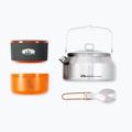 GSI Outdoors Glacier Ketalist, set di pentole da trekking in acciaio inossidabile