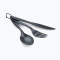 GSI Outdoors Set di posate ad anello grigio
