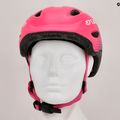 Casco da bici per bambini Giro Scamp Integrated MIPS rosa opaco viola sbiadito 8