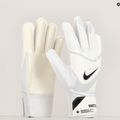 Guanti da portiere Nike Match da bambino bianco/platino puro/nero 6