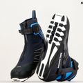 Scarponi da sci di fondo Salomon RS8 Prolink da uomo blu scuro/nero/blu processato 12
