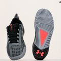 Under Armour scarpe da ginnastica da uomo TriBase Reign 6 gray void/pitch gray/rush red 14