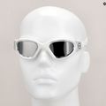 Occhiali da nuoto ZONE3 Vapour bianco/argento 12