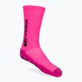 Calzettoni da calcio Tapedesign rosa neon 2