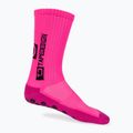 Calzettoni da calcio Tapedesign rosa neon 3