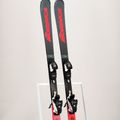 Sci da discesa per bambini Nordica Team J R + attacchi J7.0 FDT grigio/rosso 12