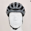 Casco da bicicletta ABUS AirBreaker grigio corsa 11