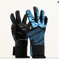 Guanti da portiere per bambini Football Masters Fenix nero/blu 6