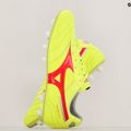 Mizuno Morelia II Elite MD scarpe da calcio giallo sicurezza/fuoco corallo 2/galaxy argento uomo 10